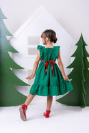 Vestido Blogueirinha Natali Verde - Natal