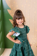 Vestido Banana Club Natal Patty Verde