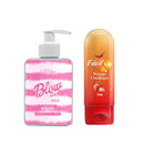 Kit 1 Blow Girl + 1 Gel Fácil Lub Chillies 200g Morango com Champagne