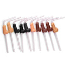 Kit de 10 canudos para bebidas em formato de Mini Pênis