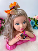 Laço Belli Tematico Moana + Pulseiras