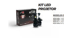 LED H7 ASX PROJETOR ELIPTICO - 50W 12 80V