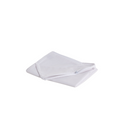 Capa Protetora Impermeável Para Travesseiro 1 Peça 70cm x 50cm 100% Algodão Percal 180 Fios Com Zíper Branco