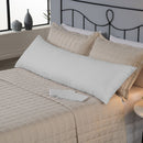Fronha Capa Para Travesseiro Grande Fofuxão 1 Peça 1,46m x 46cm 80% Algodão / 20% Poliéster Percal 180 Fios Com Zíper