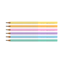 Lápis Eco Grip 2001 Tons Pastel Faber-Castell