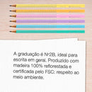 Lápis Eco Grip 2001 Tons Pastel Faber-Castell
