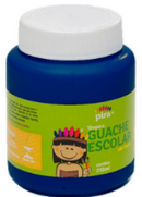 Tinta Guache Escolar - 250ml - Piratininga