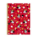 Caderno Universitário 10 Matérias Minnie Mouse 160 Folhas Foroni