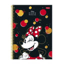 Caderno Universitário 10 Matérias Minnie Mouse 160 Folhas Foroni
