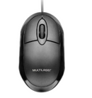 Mouse Óptico - C/ Fio - USB - M0300 - Multilaser Fa