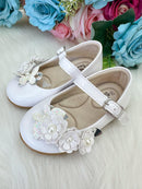 Sapatilha Doce Pe Juju Jardim Encantado Branco Modelo 2