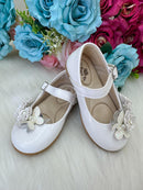 Sapatilha Doce Pe Juju Jardim Encantado Branco Modelo 2