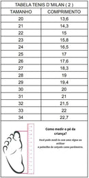 Tenis D Milan Vivi Preto Com Pink