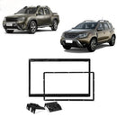 MOLDURA RENALT DUSTER OROCH 18/21 SEM RADIO PRETA - FIAMON - 4035