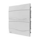 Centrinho 24 DISJ de PVC  Embutir SLIM Sem Barramento Branco - BRUM