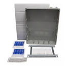 Centrinho 24 DISJ de PVC  Embutir SLIM Sem Barramento Branco - BRUM