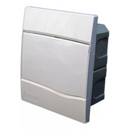 Centrinho 5 DISJ de PVC  Embutir SLIM Sem Barramento Branco - BRUM