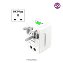 Adaptador Universal Tomada Para Viagem Padrão Internacional