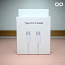 Cabo Tipo-C para Tipo-C - Tamanhos 1m e 2m