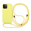 Capa com Alça para iPhone - Amarelo