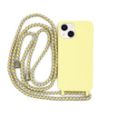 Capa com Alça para iPhone - Amarelo