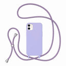Capa com Alça para iPhone - Violeta