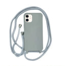Capa com Alça para iPhone - Cinza