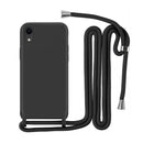 Capa com Alça para iPhone - Preto