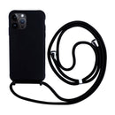 Capa com Alça para iPhone - Preto