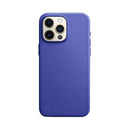 Capa Couro MagSafe para iPhone - Lilás