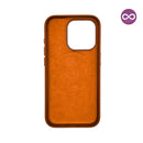 Capa Couro MagSafe para iPhone - Marrom