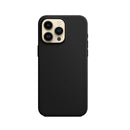 Capa Couro MagSafe para iPhone - Preto