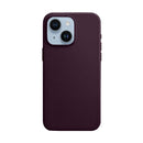 Capa Couro MagSafe para iPhone - Roxo