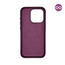 Capa Couro MagSafe para iPhone - Roxo
