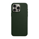 Capa Couro MagSafe para iPhone - Verde