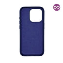 Capa Couro MagSafe para iPhone - Azul Meia-Noite