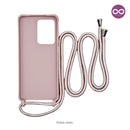 Capa com Alça Ajustável para Samsung S - Rosa