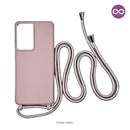 Capa com Alça Ajustável para Samsung S - Rosa