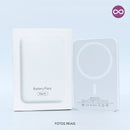 Carregador por Indução MagSafe Portátil 5000mAh