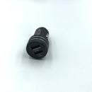 Carregador Veicular Preto 2 entradas
