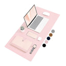 Desk Pad Portátil de Couro à Prova D’água 90x40