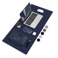 Desk Pad Portátil de Couro à Prova D’água 90x40