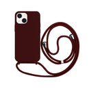 Capa com Alça para iPhone  - Vermelho Dark