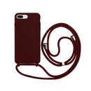 Capa com Alça para iPhone  - Vermelho Dark