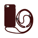 Capa com Alça para iPhone  - Vermelho Dark