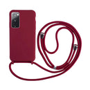 Capa com Alça Ajustável para Samsung S - Vermelho Dark