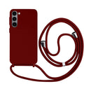 Capa com Alça Ajustável para Samsung S - Vermelho Dark