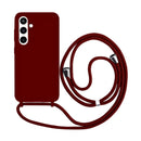 Capa com Alça Ajustável para Samsung S - Vermelho Dark