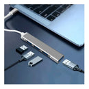 Extensor Mini Adaptador Tipo-C para 4 Entradas USB
