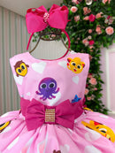 Vestido Infantil Temáticos Luxo Bolofofos - Bolo Fofos